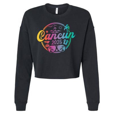 Cancun 2025 Cropped Pullover Crew
