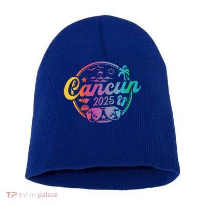 Cancun 2025 Short Acrylic Beanie