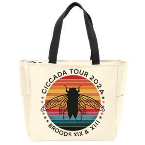 Cicada 2024 Zip Tote Bag