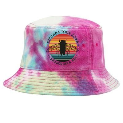 Cicada 2024 Tie-Dyed Bucket Hat