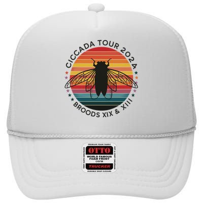 Cicada 2024 High Crown Mesh Back Trucker Hat