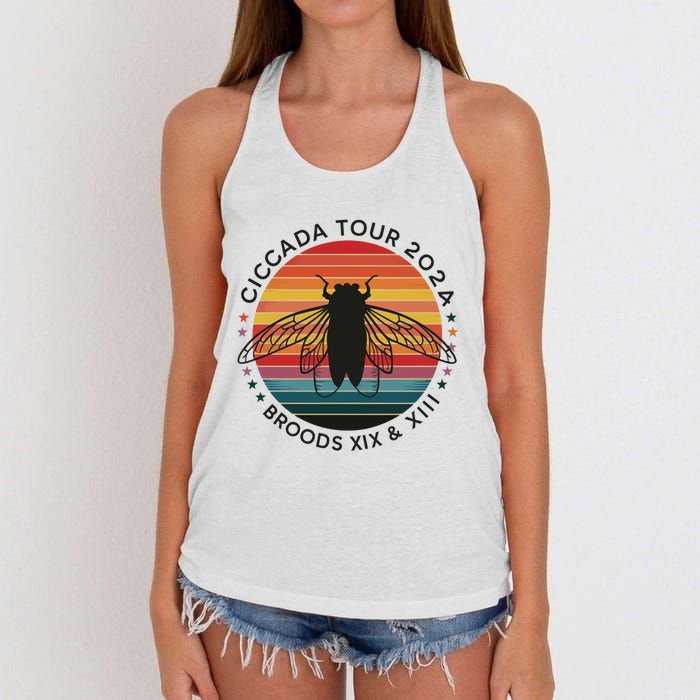 Cicada 2024 Women's Knotted Racerback Tank