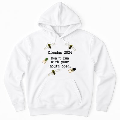 Cicada 2024 Cicadas Funny Cicada Hoodie