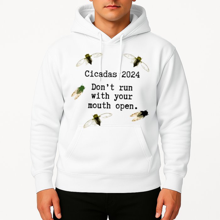 Cicada 2024 Cicadas Funny Cicada Hoodie