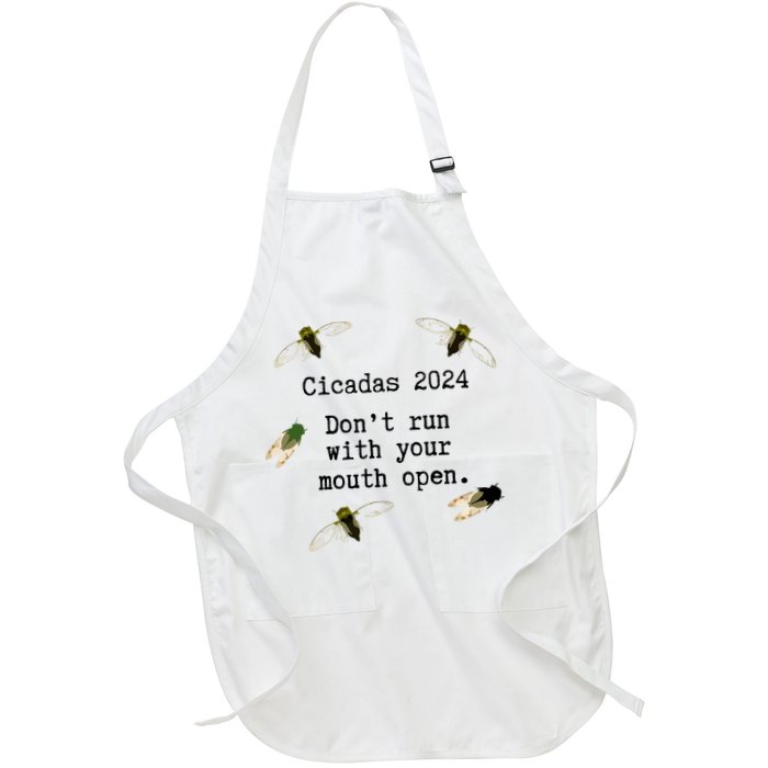 Cicada 2024 Cicadas Funny Cicada Apron