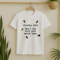 Cicada 2024 Cicadas Funny Cicada T-Shirt