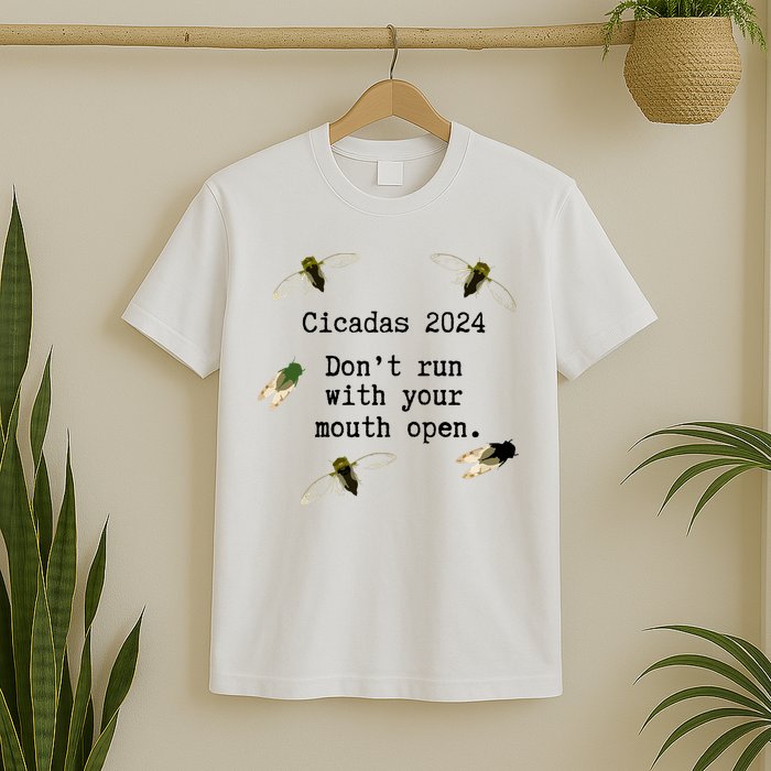 Cicada 2024 Cicadas Funny Cicada T-Shirt
