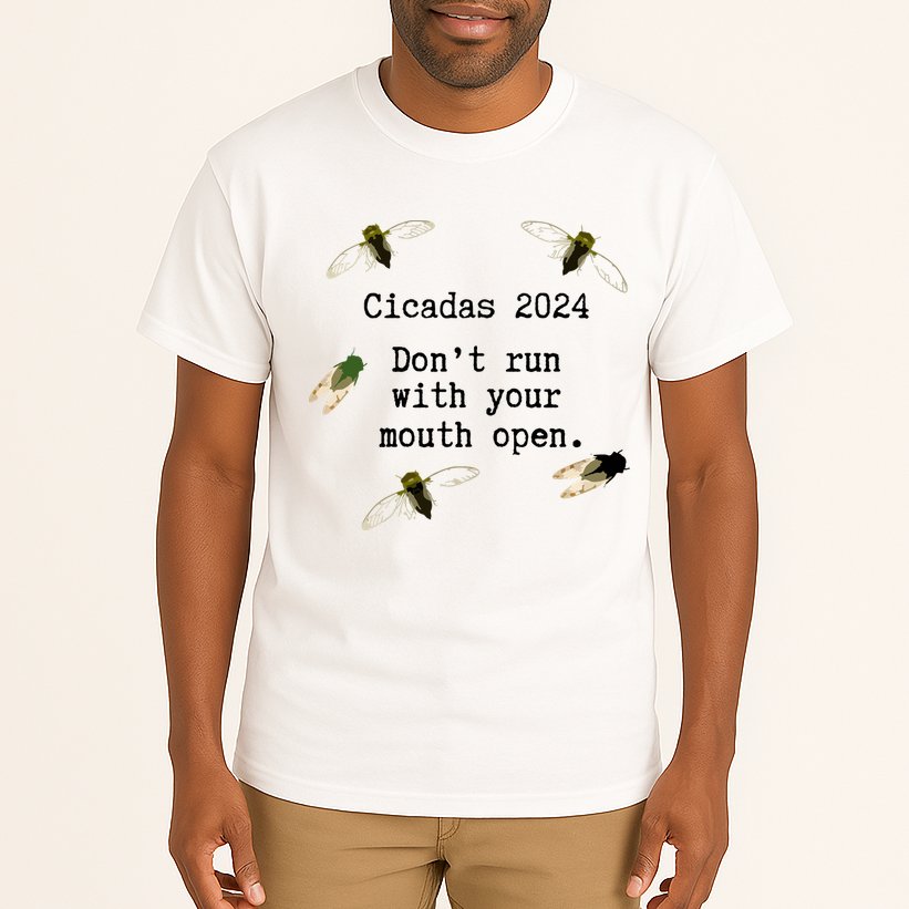 Cicada 2024 Cicadas Funny Cicada Tall T-Shirt