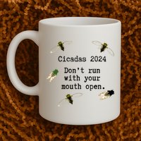 Cicada 2024 Cicadas Funny Cicada Mug