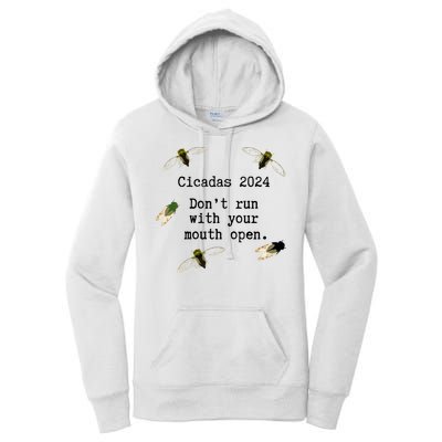 Cicada 2024 Cicadas Funny Cicada Women's Pullover Hoodie