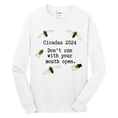 Cicada 2024 Cicadas Funny Cicada Tall Long Sleeve T-Shirt