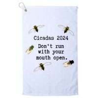 Cicada 2024 Cicadas Funny Cicada Golf Towel