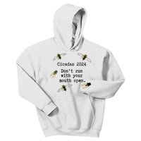 Cicada 2024 Cicadas Funny Cicada Kids Hoodie