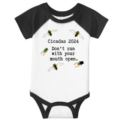Cicada 2024 Cicadas Funny Cicada Infant Baby Jersey Bodysuit