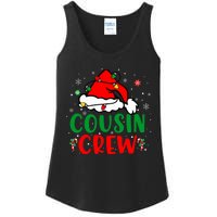 Christmas 2024 Cousin Crew Xmas Santa Hat Pajamas Ladies Essential Tank