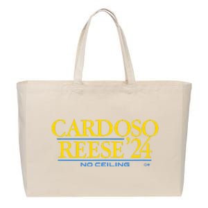 Cardosoreese 24 Chicago Basketball Cotton Canvas Jumbo Tote