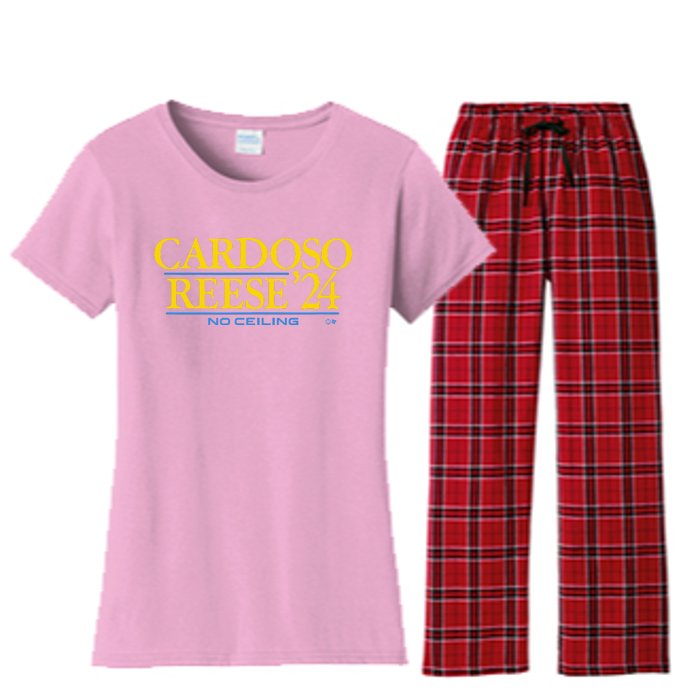 Cardosoreese 24 Chicago Basketball Women's Flannel Pajama Set