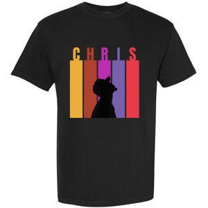 Chris 2024 Chris Personalized First Name Garment-Dyed Heavyweight T-Shirt