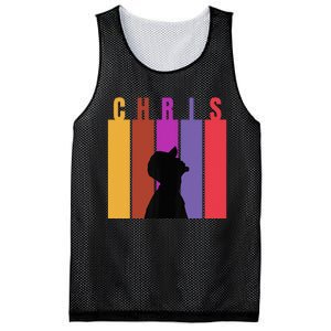 Chris 2024 Chris Personalized First Name Mesh Reversible Basketball Jersey Tank