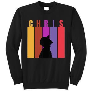 Chris 2024 Chris Personalized First Name Tall Sweatshirt