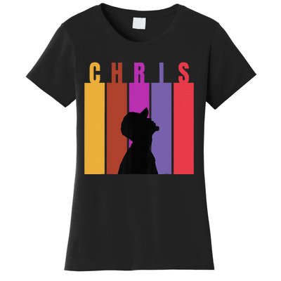 Chris 2024 Chris Personalized First Name Women's T-Shirt