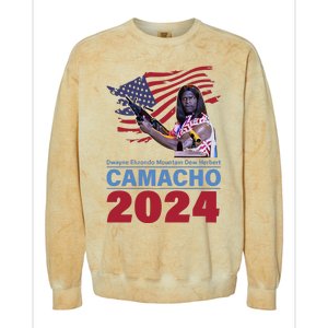 Camacho 2024 Dwayne Elizondo Mountain Dew Herbert Colorblast Crewneck Sweatshirt