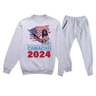 Camacho 2024 Dwayne Elizondo Mountain Dew Herbert Premium Crewneck Sweatsuit Set