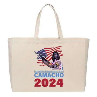 Camacho 2024 Dwayne Elizondo Mountain Dew Herbert Cotton Canvas Jumbo Tote