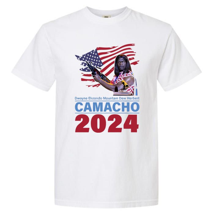 Camacho 2024 Dwayne Elizondo Mountain Dew Herbert Garment-Dyed Heavyweight T-Shirt