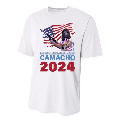 Camacho 2024 Dwayne Elizondo Mountain Dew Herbert Performance Sprint T-Shirt