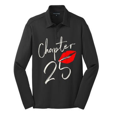 Chapter 25 EST 1997 25th Birthday Tee Gifts For Wo Silk Touch Performance Long Sleeve Polo