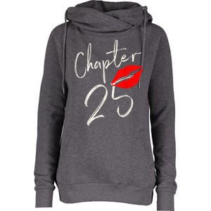 Chapter 25 EST 1997 25th Birthday Tee Gifts For Wo Womens Funnel Neck Pullover Hood