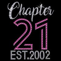 Chapter 21 EST 2002 21st Birthday Gift For Womens Sustainable Bucket Hat