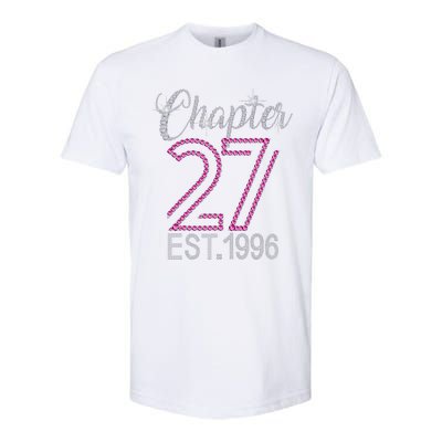 Chapter 27 EST 1996 27th Birthday Gift For Womens Softstyle® CVC T-Shirt