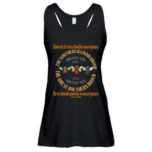 Cicada 2024 Event Brood Xix & Xiii Emergence Ladies Essential Flowy Tank