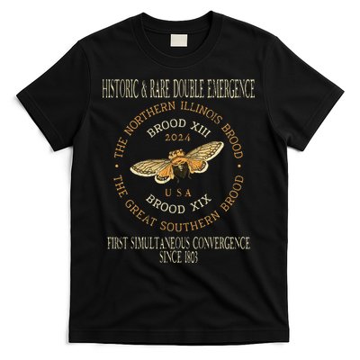 Cicada 2024 Event Brood Xix & Xiii Emergence T-Shirt