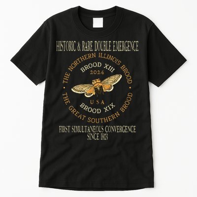Cicada 2024 Event Brood Xix & Xiii Emergence Tall T-Shirt