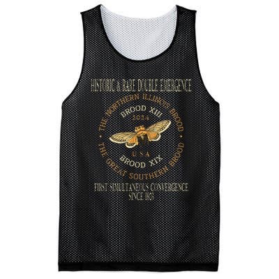 Cicada 2024 Event Brood Xix & Xiii Emergence Mesh Reversible Basketball Jersey Tank