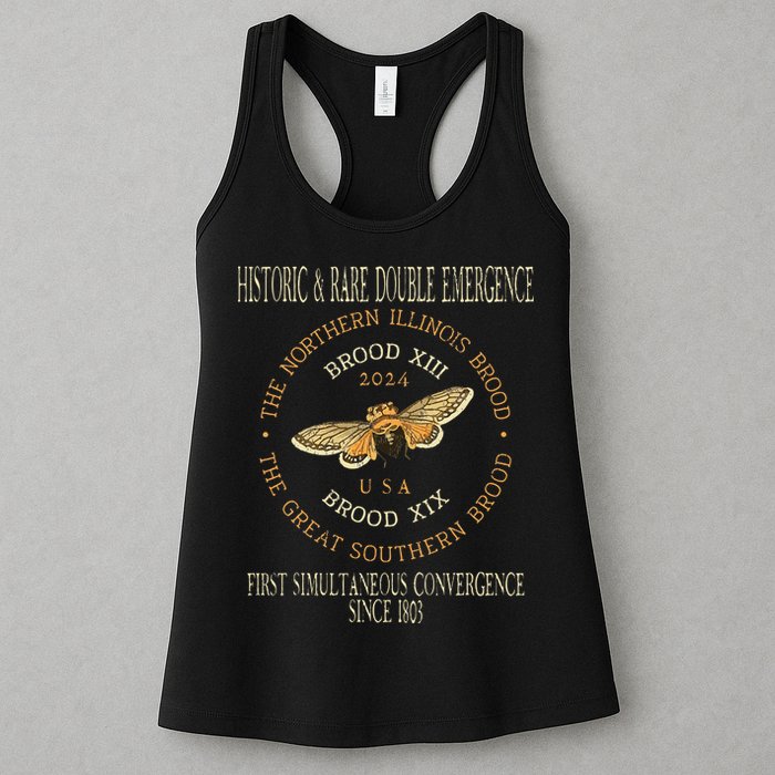 Cicada 2024 Event Brood Xix & Xiii Emergence Womens Tank Top