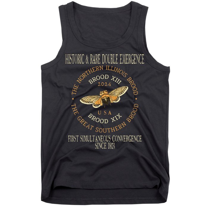 Cicada 2024 Event Brood Xix & Xiii Emergence Tank Top