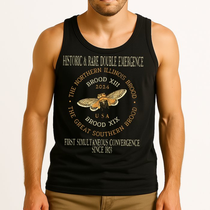 Cicada 2024 Event Brood Xix & Xiii Emergence Tank Top