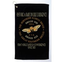 Cicada 2024 Event Brood Xix & Xiii Emergence Golf Towel