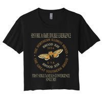 Cicada 2024 Event Brood Xix & Xiii Emergence Women's Crop Top Tee