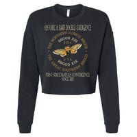 Cicada 2024 Event Brood Xix & Xiii Emergence Cropped Pullover Crew