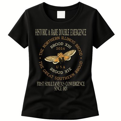 Cicada 2024 Event Brood Xix & Xiii Emergence Womens T-Shirt