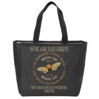 Cicada 2024 Event Brood Xix & Xiii Emergence Zip Tote Bag