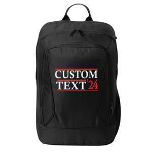 Custom 2024 Political Election Personalize Name City Backpack