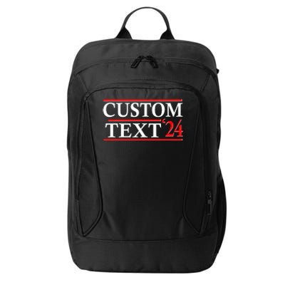 Custom 2024 Political Election Personalize Name City Backpack