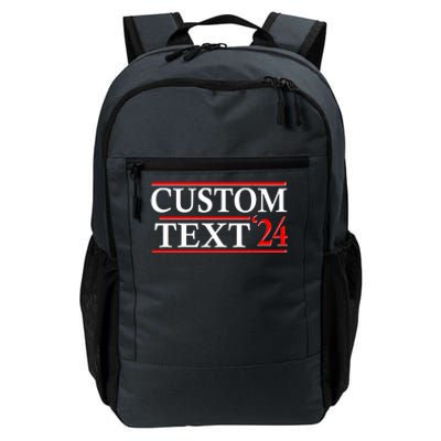 Custom 2024 Political Election Personalize Name Daily Commute Backpack