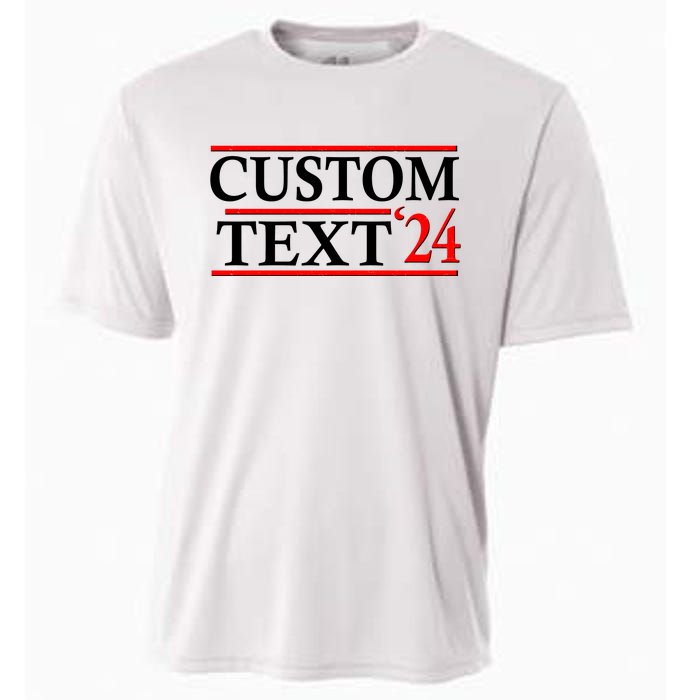 Custom 2024 Political Election Personalize Name Cooling Performance Crew T-Shirt